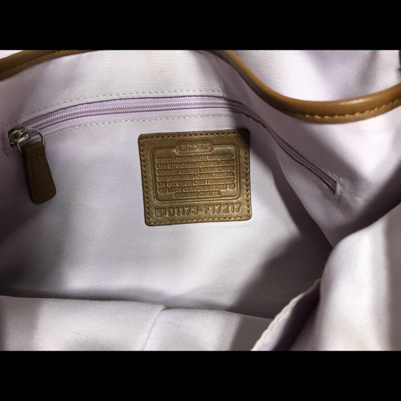 Brown Leather Coach SoHo Hobo Flap Handbag Purse - Picture 7 of 8